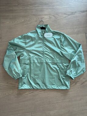 Bala Sage Green Lightweight Pullover Anorak / Windbreaker S/M